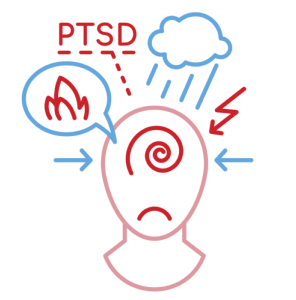 PTSD can have many triggers, and cause many types of distress
