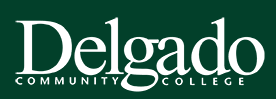 Delgado Community College logo